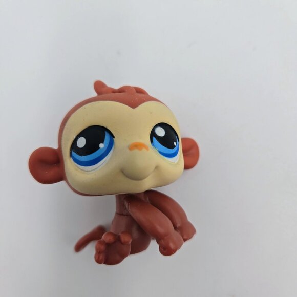 Littlest Pet Shop LPS Lot Monkey #351 Kangaroo #1524 Happy Honeyman Bear #3959 - Picture 8 of 10